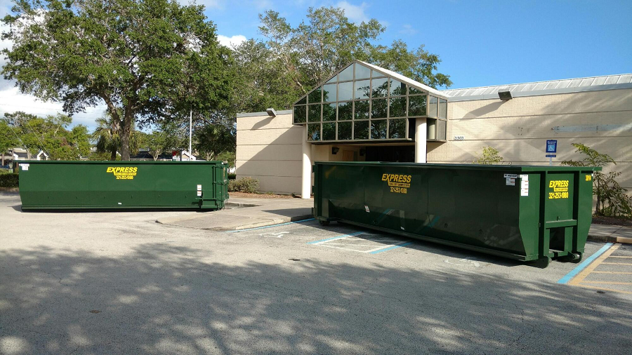How can dumpster rentals help in recycling trash?