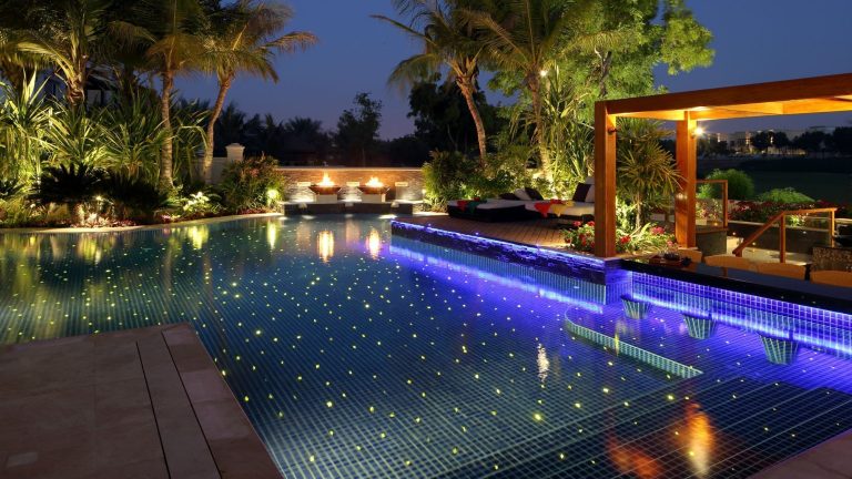 Underwater Pool Lighting Changes the Whole Backyard