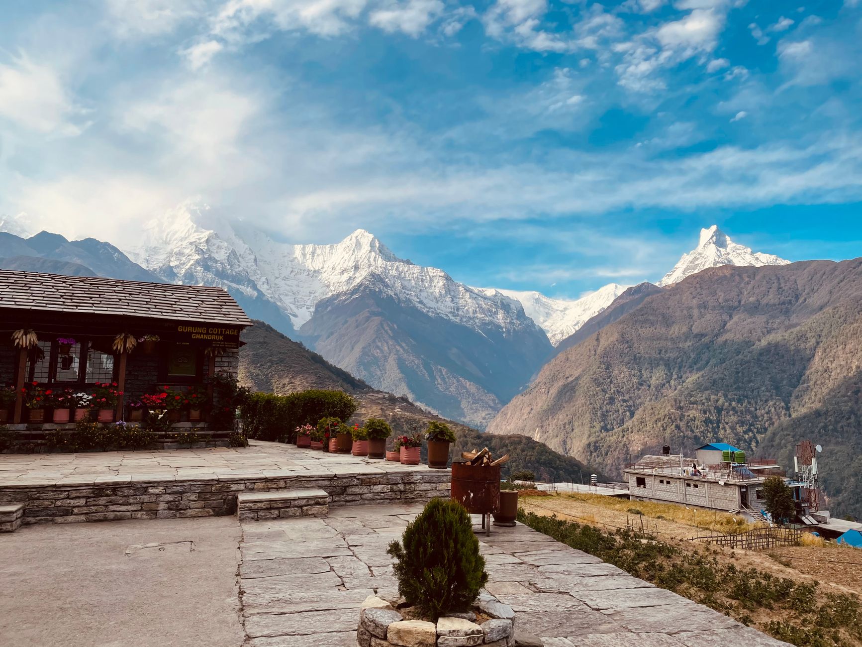 Nepal mountain resort